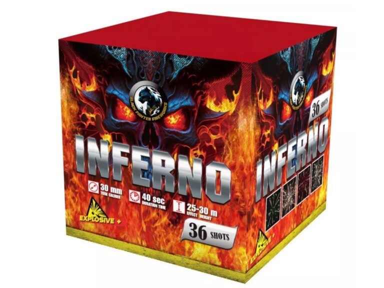 Ohňostroj Inferno 36 rán 30 mm